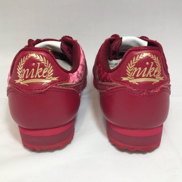 burgundy cortez shoes
